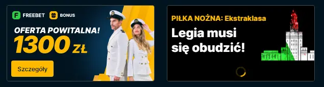 Bonus powitalny dla nowych graczy Admiralbet