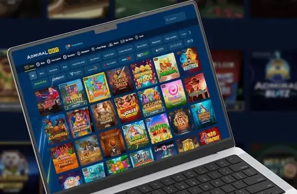 Różne gry kasynowe dostępne na platformie Admiralbet