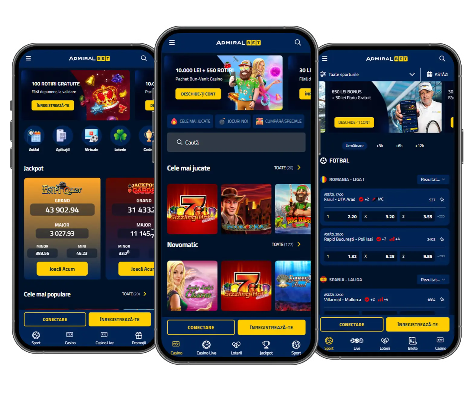 Aplikacja mobilna kasyna — gry i płatności na telefonie Admiralbet